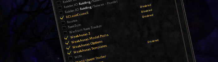 Addons Battle for Azeroth